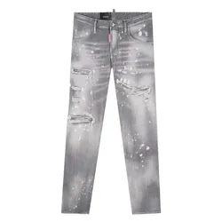 Quần Jean Nam Dsquared2 Grey Denim Wash Skater Fit S71LB1053 S30260 Màu Xám