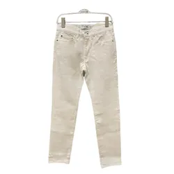 Quần Jean Nam Lacoste Men's Slim Fit Stretch Màu Trắng Size 30