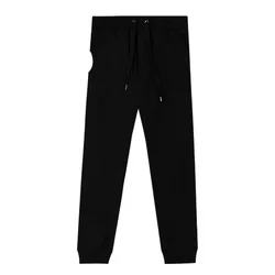 Quần Jogger Nam Dolce & Gabbana D&G Black With DG Logo Printed GVUYAT FU7DU N0000 Màu Đen Size 46