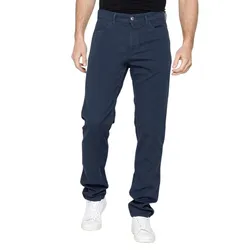 Quần Kaki Nam Carrera Jeans 5 Tasche Mod. 700 In Gabardina Leggera Stretch 7000942A_687T Màu Xanh Đậm Size US 33