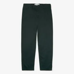 Quần Kaki Nam Lacoste Men's Textured Stretch Cotton Chinos Green HH8814 00 YZP Màu Xanh Green Size 33