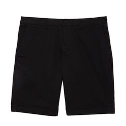 Quần Short Nam Lacoste Men's Slim Fit Stretch Cotton Bermuda Shorts FH2647 51 031 Màu Đen Size 42