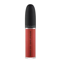 Son MAC Powder Kiss Liquid Lipcolour 991 Devoted To Chili Màu Đỏ Gạch