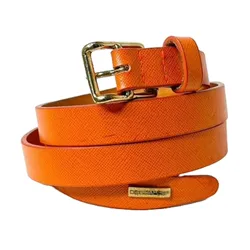 Thắt Lưng Nữ Dsquared2 Leather Belt Màu Cam Size S