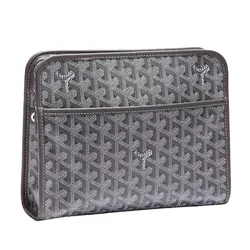 Túi Cầm Tay Goyard Jouvence Toiletry Bag Màu Ghi