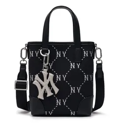 Túi Đeo Chéo Nữ MLB Diamond Monogram Jacquard Mini Cross Bag New York Yankees 3ACRS054N-50BKS Màu Đen