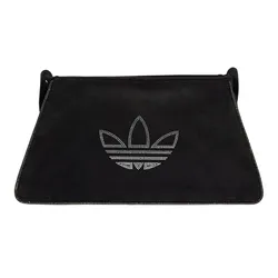 Túi Đeo Vai Nữ Adidas Rhinestones Fake Suede Shoulder Bag Black IT7375 Màu Đen