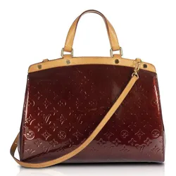 Túi Xách Nữ Louis Vuitton LV Blair GM Vernis Amarant 2WAY Handbag Màu Đỏ Tía