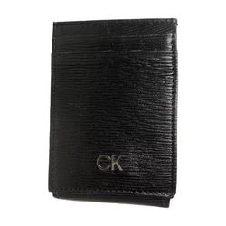 Ví Nam Calvin Klein CK Black Leather Wallet 31KA160001 Màu Đen