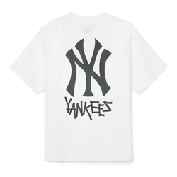 Áo Phông MLB New York Yankees 3ATSB1843-50WHS Màu Trắng Size S