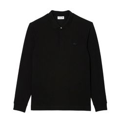 Áo Polo Dài Tay Nam Lacoste Smart Paris Long Sleeve Stretch Cotton Polo Shirt PH2481-10 Màu Đen Size 3