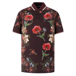 Áo Polo Nam Dolce & Gabbana D&G With Logo Embroidered G8GI2Z Phối Màu Size 44