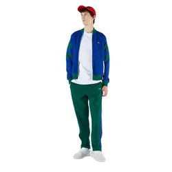 Bộ Quần Áo Nỉ Nam Lacoste Heritage Regular Fit Màu Xanh
