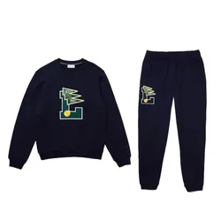 Bộ Quần Áo Nỉ Nam Lacoste Men’s  Fleece L Badge Màu Xanh Navy