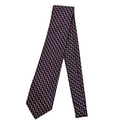 Cà Vạt Nam Hermès Cravate Họa Tiết Phối Màu