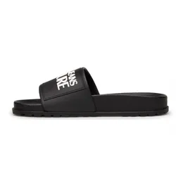 Dép Versace Jeans Couture Slides With Embossed Logo  74YA3SQ2 Màu Đen Trắng Size 39