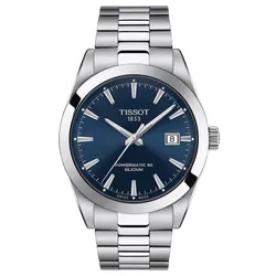 Đồng Hồ Nam Tissot Powermatic 80 Automatic Blue Dial Men's Watch T127.407.11.041.00 Màu Xanh Bạc