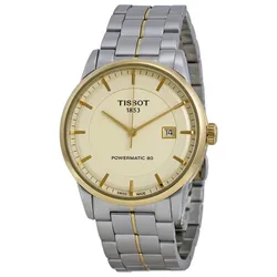 Đồng Hồ Nam Tissot Powermatic 80 Ivory Dial Men's Watch T0864072226100 Màu Bạc