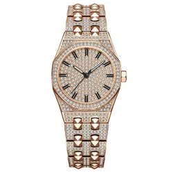 Đồng Hồ Nữ Davena Crystal D61692 Rose Gold Màu Vàng Hồng