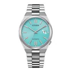 Đồng Hồ Unisex Citizen Tsuyosa Automatic Ice Blue Dial Watch NJ0151-88M Màu Bạc Xanh Dương