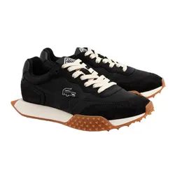 Giày Thể Thao Nữ Lacoste Women’s Mixed Material L-Spin Deluxe 3.0 Trainers 46SFA0081 Màu Đen Size 39.5