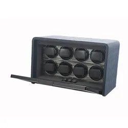 Hộp Xoay Đồng Hồ Paul Design Classic 8 Màu Đen