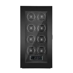 Hộp Xoay Đồng Hồ Paul Design Gentlemen 8 (Fingerprint) Màu Đen