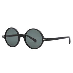 Kính Mát Emporio Armani Dark Green Round Unisex Sunglasses EA 501M 501771 47 Màu Xanh/Đen