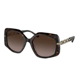 Kính Mát Michael Kors MK Cheyenne Brown Gradient Irregular Sunglasses MK2177 300613 56 Màu Nâu