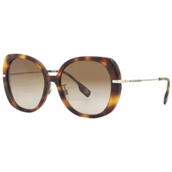 Kính Mát Nữ Burberry Eugenie Brown Gradient Butterfly Ladies Sunglasses BE4374F 331613 55 Màu Nâu Đồi Mồi