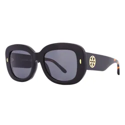 Kính Mát Nữ Tory Burch Dark Grey Square Ladies Sunglasses TY7170U 190387 51 Màu Đen Xám