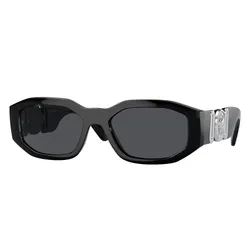 Kính Mát Versace Dark Gray Geometric Unisex Sunglasses VE4361 542287 53 Màu Đen/Xám