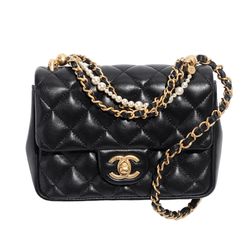 Túi Đeo Chéo Nữ Chanel Mini Flap Bag AS4385 B15773 94305 Màu Đen