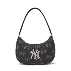Túi Đeo Vai Nữ MLB Hobo Monogram New York Yankees 3ABQS224N-50NYD Màu Đen