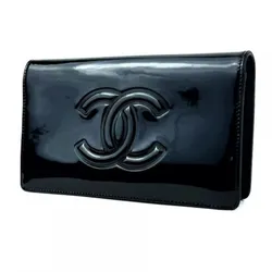 Ví Nữ Chanel Camellia Makeup Palette Long Wallet Màu Đen
