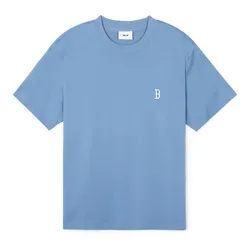 Áo Phông MLB Logo Boston Red Sox 3ATSB0243-43INP Tshirt Màu Xanh Blue Size XS