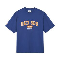 Áo Phông MLB Overfit Varsity Boston Red Sox 3ATSV0243-43RBS Màu Xanh Navy