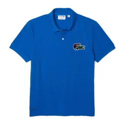 Áo Polo Nam Lacoste Men's Organic Cotton Piqué Polo PH1369-00 Màu Xanh Dương Size 2