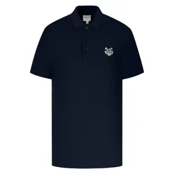 Áo Polo Nam Kenzo Fit Tiger Crest Shirt Màu Xanh Navy Size XS