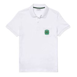 Áo Polo Nam Lacoste Men's Polo Shirt Regular Fit PH9762 001 Màu Trắng