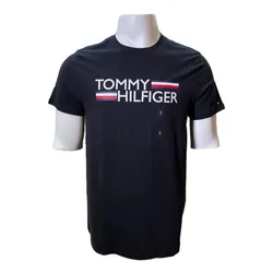 Áo Thun Nam Tommy Hilfiger Tshirt 78J9683 001 - GD04 Màu Đen Size S