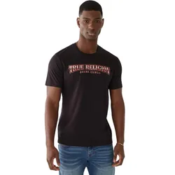 Áo Thun Nam True Religion True Logo Tee 107100 - TB01 Tshirt Màu Đen Size S