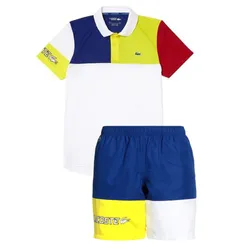 Bộ Quần Áo Cộc Tay Nam Lacoste Men’s Sport  Phối Màu