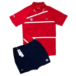 Bộ Thể Thao Nam Lacoste Sport Roland Garros Phối Màu Size 2