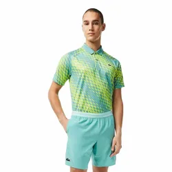 Bộ Thể Thao Nam Lacoste Novak Djokovic Tennis Short In Green Màu Xanh Lá Size S
