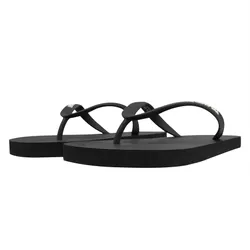 Dép Xỏ Ngón Emporio Armani Logo Flip Flops 00002 Màu Đen Size 42