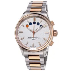 Đồng Hồ Nam Frederique Constant Yacht Timer FC-380VT4H2B Màu Demi (Bạc – Vàng Hồng)