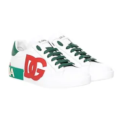 Giày Sneaker Nam Dolce & Gabbana D&G White Multicolore Calf Leather CS1772 AN384 8N530 Phối Màu