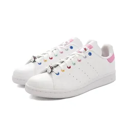 Giày Thể Thao Adidas Stan Smith Shoes Kids ID7230 Màu Trắng Hồng Size 36
