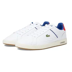 Giày Thể Thao Nam Lacoste Tenis Europa Pro 222 2 SMA White Màu Trắng Đỏ Size 40.5
